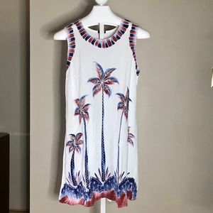 Holiday Beach Vacation? Lightweight Breathable Red White & Blue Summer Dress, OS